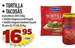 Din Mat • TORTILLA • TACOSÅS erbjuda