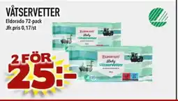 Din Mat VÅTSERVETTER erbjuda