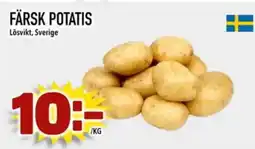 Din Mat FÄRSK POTATIS Lösvikt, Sverige erbjuda