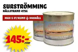 Nelins HÅLLSTRAND Surströmming erbjuda