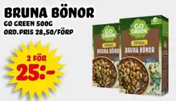 Nelins GO GREEN Bruna bönor erbjuda