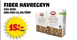 Nelins AXA Fiber havregryn erbjuda