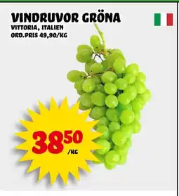 Nelins Vindruvor gröna erbjuda