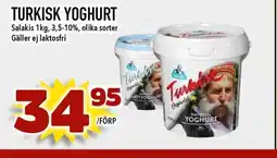 Nelins Salakis Turkisk yoghurt erbjuda