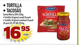 Nelins Santa Maria • Tortilla • tacosås erbjuda