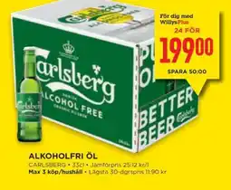 Willys ALKOHOLFRI ÖL erbjuda