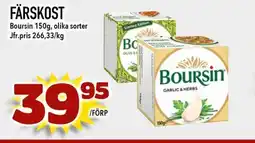 Nelins Boursin Färskost erbjuda