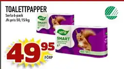Nelins Serla Toalettpapper erbjuda