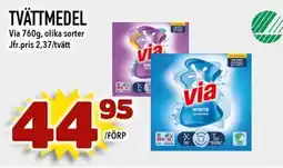 Nelins VIA Tvättmedel erbjuda