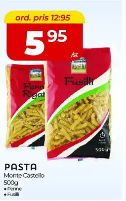 Matrix Butikerna Monte Castello Pasta erbjuda