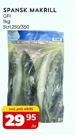 Matrix Butikerna Spansk makrill erbjuda