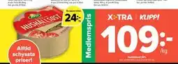 Coop Extra Hushållsost 26%, Medlemspris erbjuda