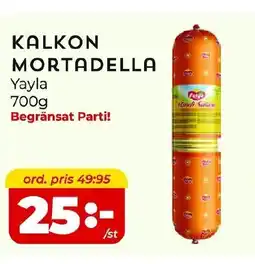 Matrix Butikerna Yayla Kalkon mortadella erbjuda