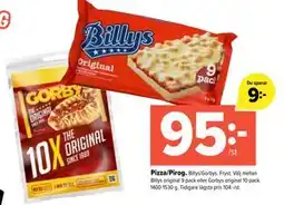 Coop Extra Pizza/Pirog, SEK 95 erbjuda