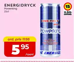 Matrix Butikerna Powerking Energidryck erbjuda