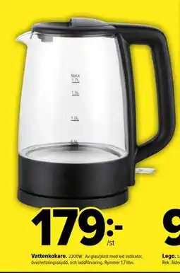 Coop Extra Vattenkokare, SEK 179 erbjuda
