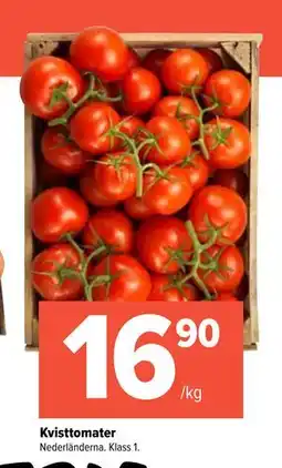 Coop Extra Kvisttomater, SEK 16.9 erbjuda