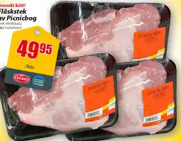 Extra Mjällby Stormarknad Svenskt kött! fläskstek av Picnicbog erbjuda