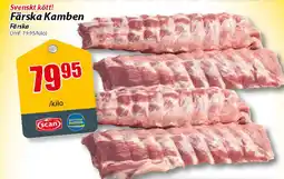 Extra Mjällby Stormarknad Svenskt kött! Färska Kamben erbjuda