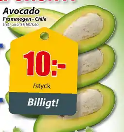 Extra Mjällby Stormarknad Avocado erbjuda