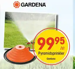 EKO Pyramidsprinkler Gardena erbjuda