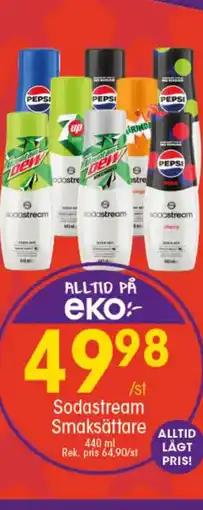 EKO Sodastream Smaksättare erbjuda