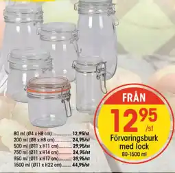 EKO Förvaringsburk med lock erbjuda