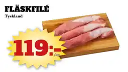 Bonum Matmarknad Tyskland FLÄSKFILÉ erbjuda