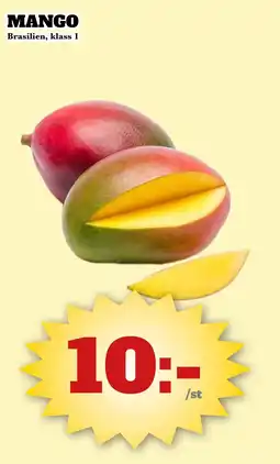 Bonum Matmarknad MANGO Brasilien, klass 1 erbjuda
