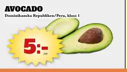 Bonum Matmarknad AVOCADO erbjuda