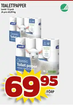Bonum Matmarknad TOALETTPAPPER erbjuda