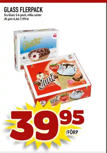 Bonum Matmarknad GLASS FLERPACK erbjuda