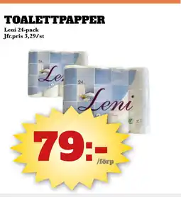 Bonum Matmarknad TOALETTPAPPER erbjuda