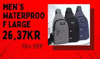 AliExpress MEN'S WATERPROO F LARGE erbjuda