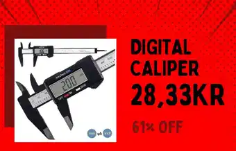 AliExpress DIGITAL CALIPER erbjuda