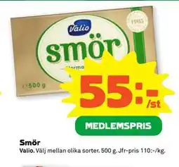 Stora Coop Smör, Medlemspris erbjuda