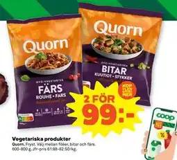 Stora Coop Vegetariska produkter, SEK 99 erbjuda
