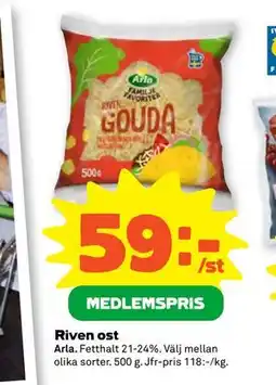 Stora Coop Riven ost, Medlemspris erbjuda