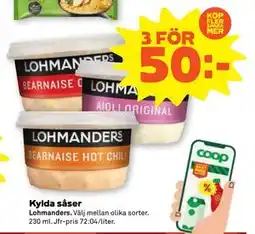 Stora Coop Kylda såser, SEK 50 erbjuda