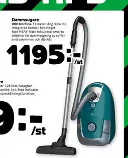 Stora Coop Dammsugare, SEK 1195 erbjuda