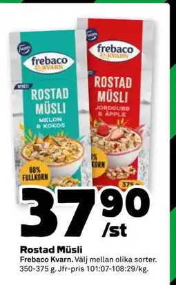 Stora Coop Rostad Müsli, SEK 37.9 erbjuda