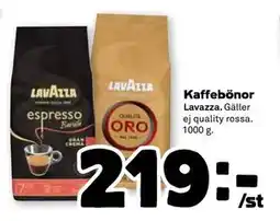 Stora Coop Kaffebönor, SEK 219 erbjuda