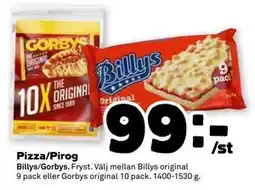 Stora Coop Pizza/Pirog, SEK 99 erbjuda