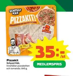 Stora Coop Pizzakit, Medlemspris erbjuda