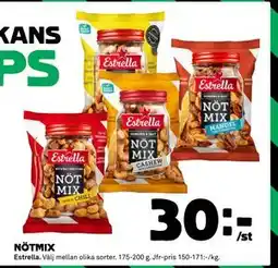 Coop NÖTMIX, SEK 30 erbjuda