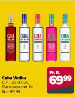 Fleggaard Cuba Vodka erbjuda