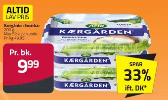 Fleggaard Kærgården Smørbar erbjuda