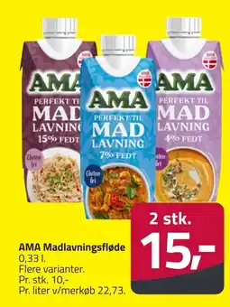 Fleggaard AMA Madlavningsfløde erbjuda