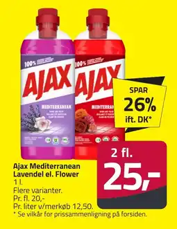 Fleggaard Ajax Mediterranean Lavendel el. Flower erbjuda