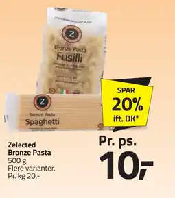 Fleggaard Zelected Bronze Pasta erbjuda